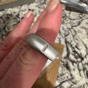 BRAND NEW! Never Used! Oura Brushed Silver Ring size 9